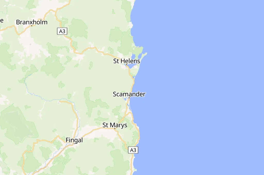 Beaumaris Area Map Beaumaris Area Map