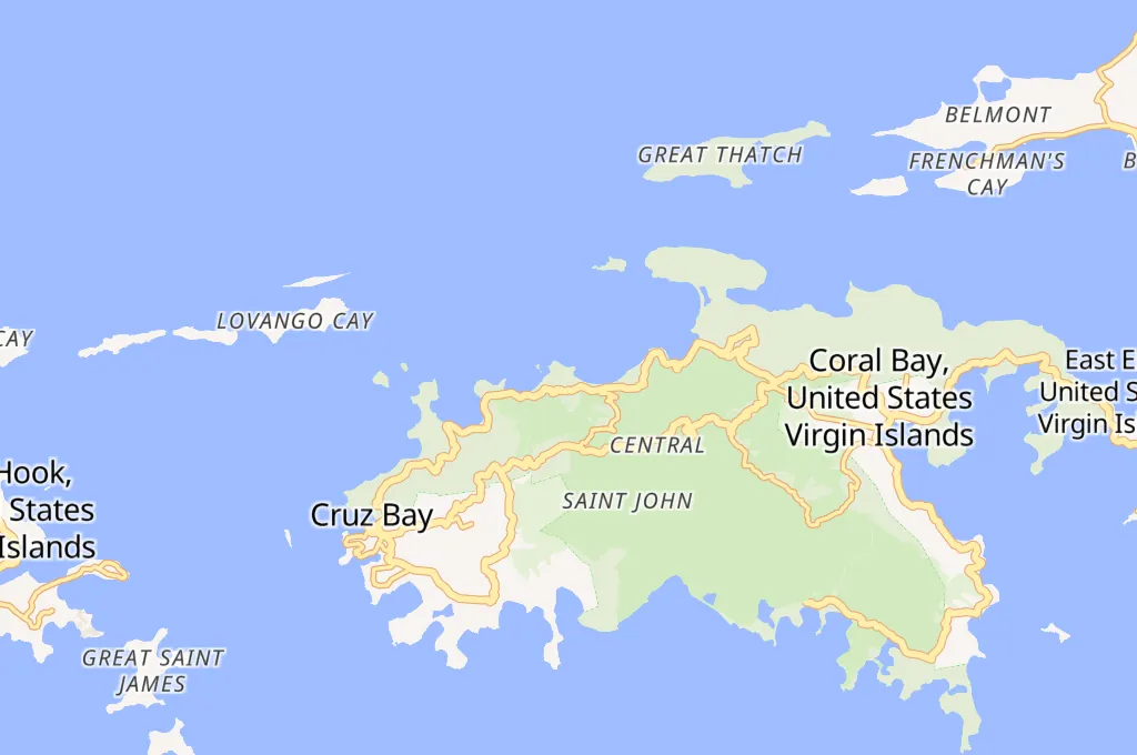 Peter Bay Area Map