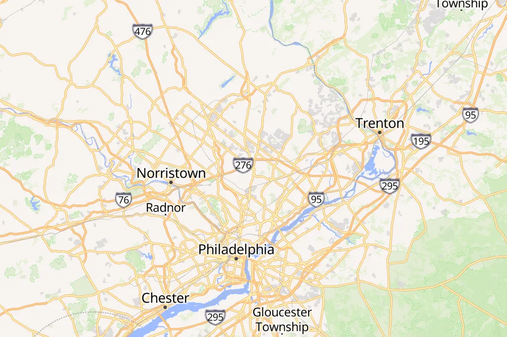 Willow Grove Area Map Willow Grove Area Map