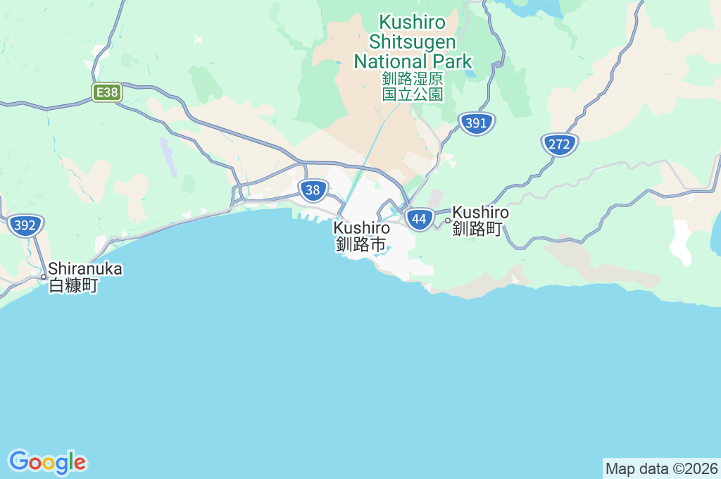 Kushiro Port Area Map