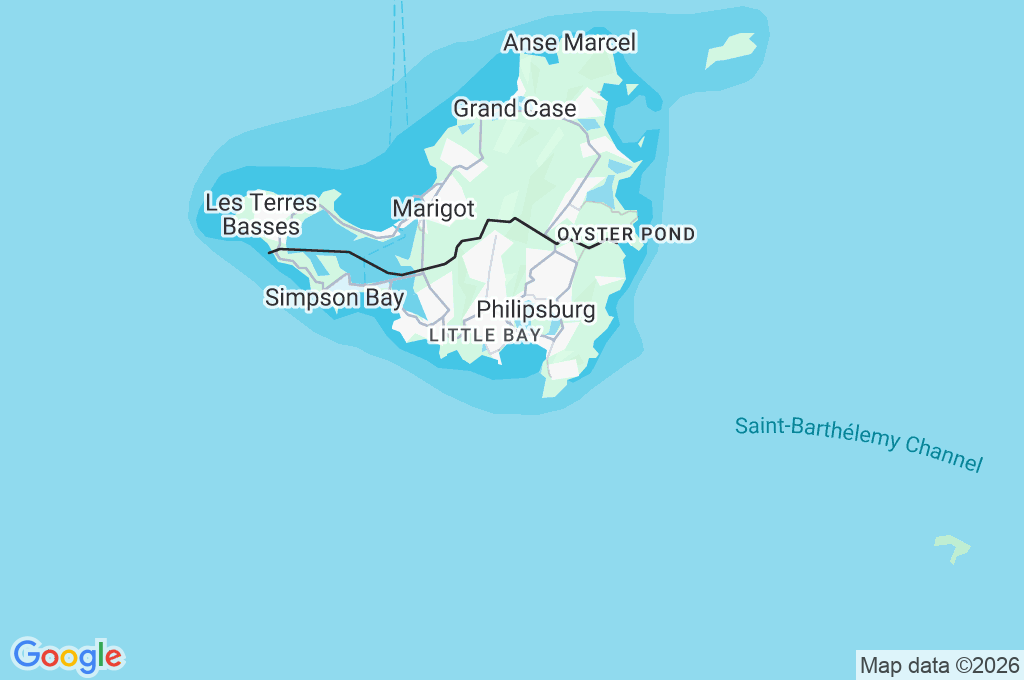 Great Bay Beach Area Map Great Bay Beach Area Map