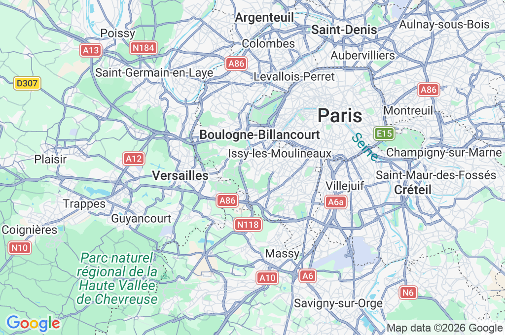 Paris Observatory (Meudon Site) Area Map