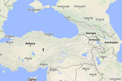 Map of Giresun