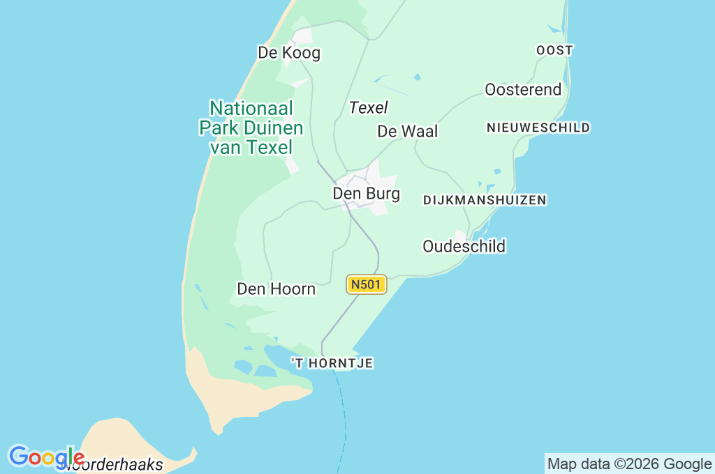 Texel Sheep Farm Area Map Texel Sheep Farm Area Map