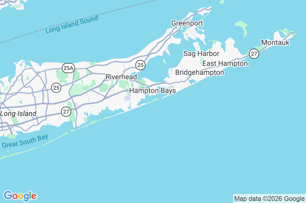 Tiana Beach Area Map