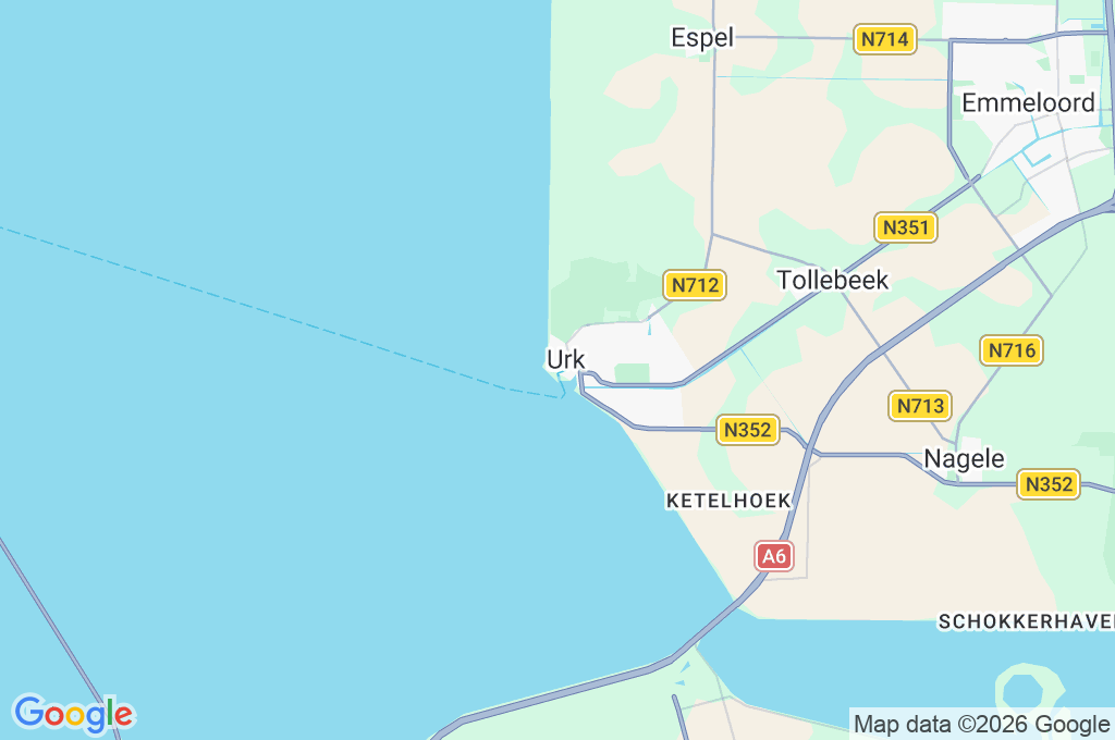 Urk Area Map