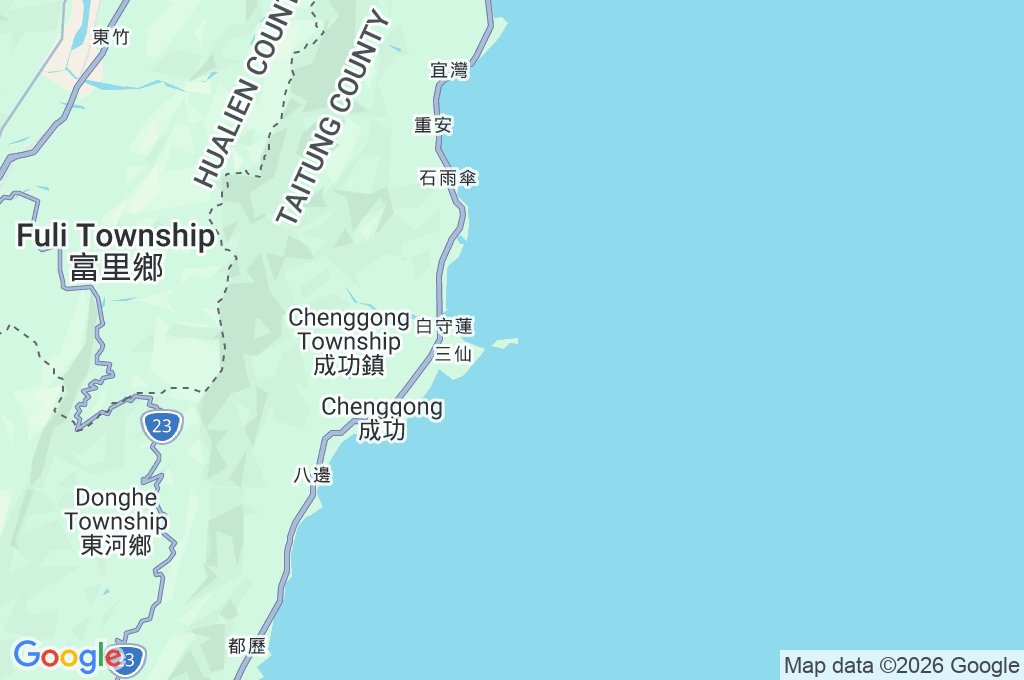 Sanxiantai Area Map Sanxiantai Area Map