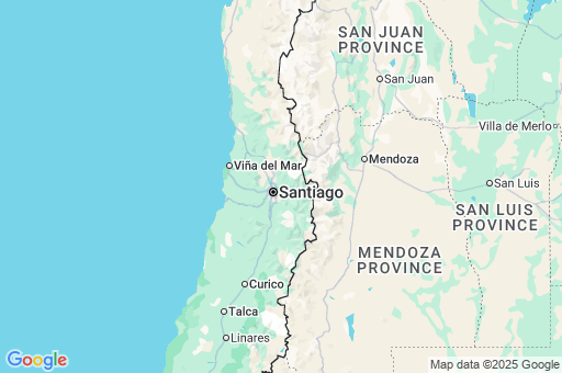 Map of Santiago Province