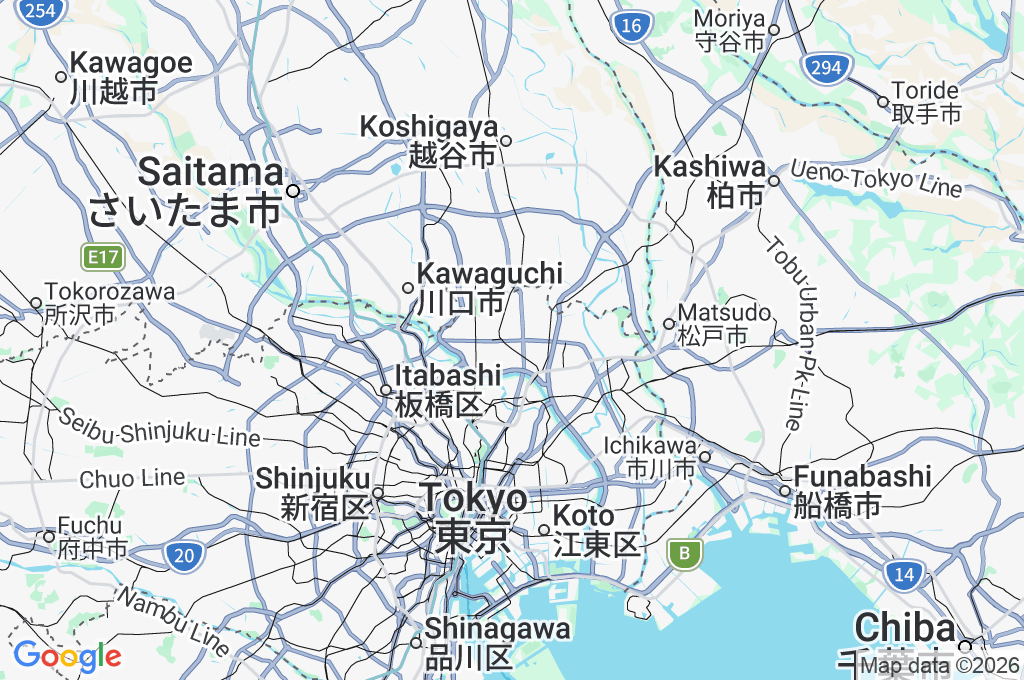 Shimane Area Map Shimane Area Map