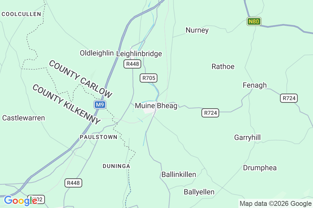 St Andrew's Church Area Map