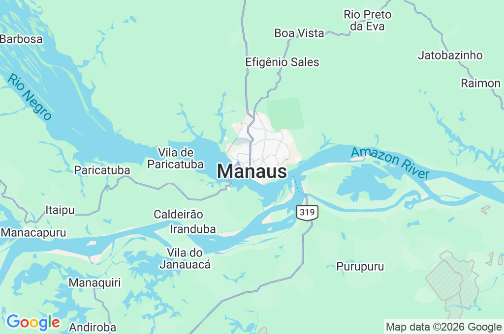 Conjunto Vieiralves Area Map