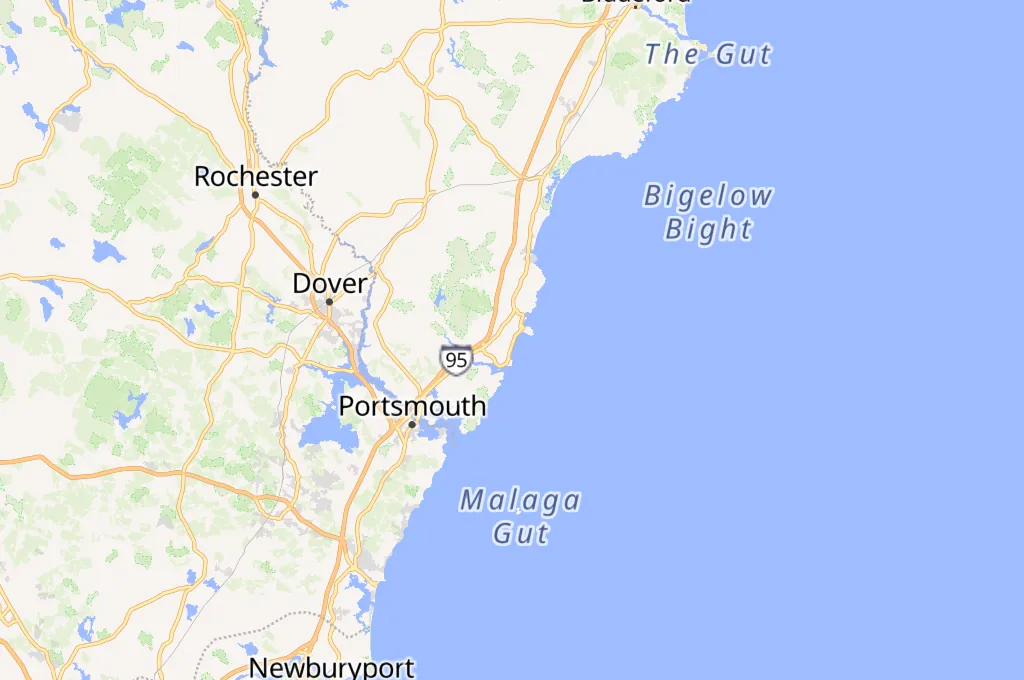 York Beach Area Map