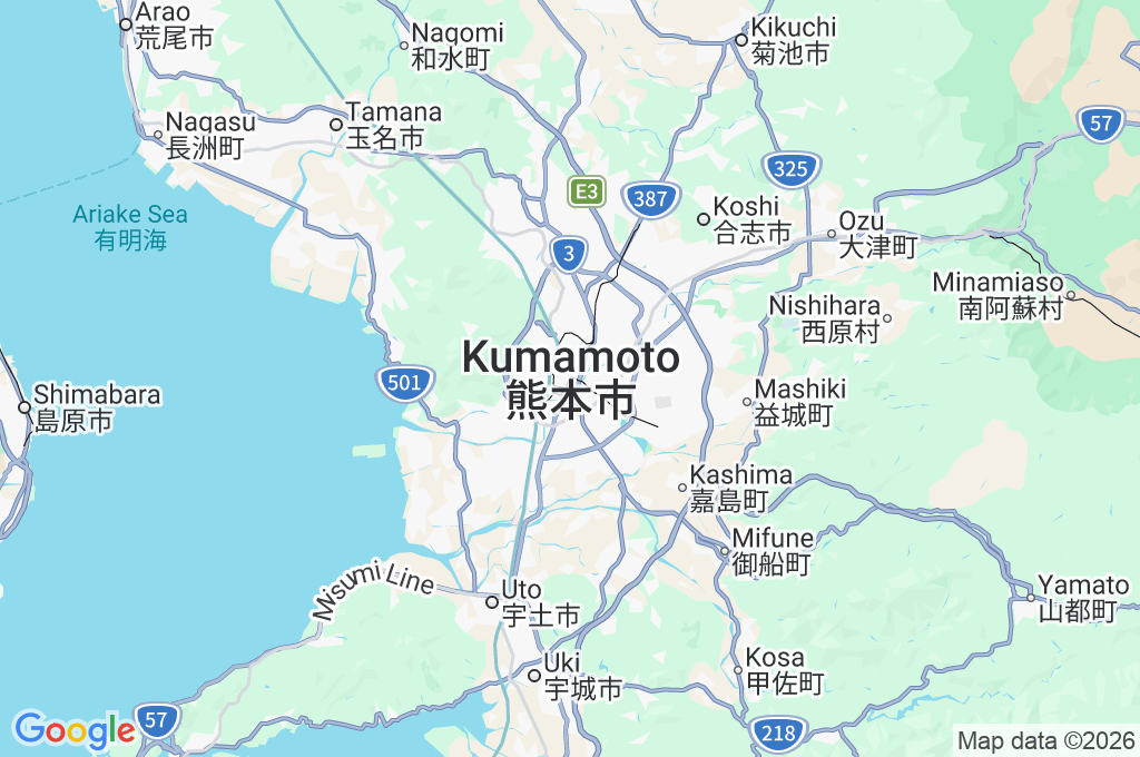 Chuo Ward Area Map Chuo Ward Area Map