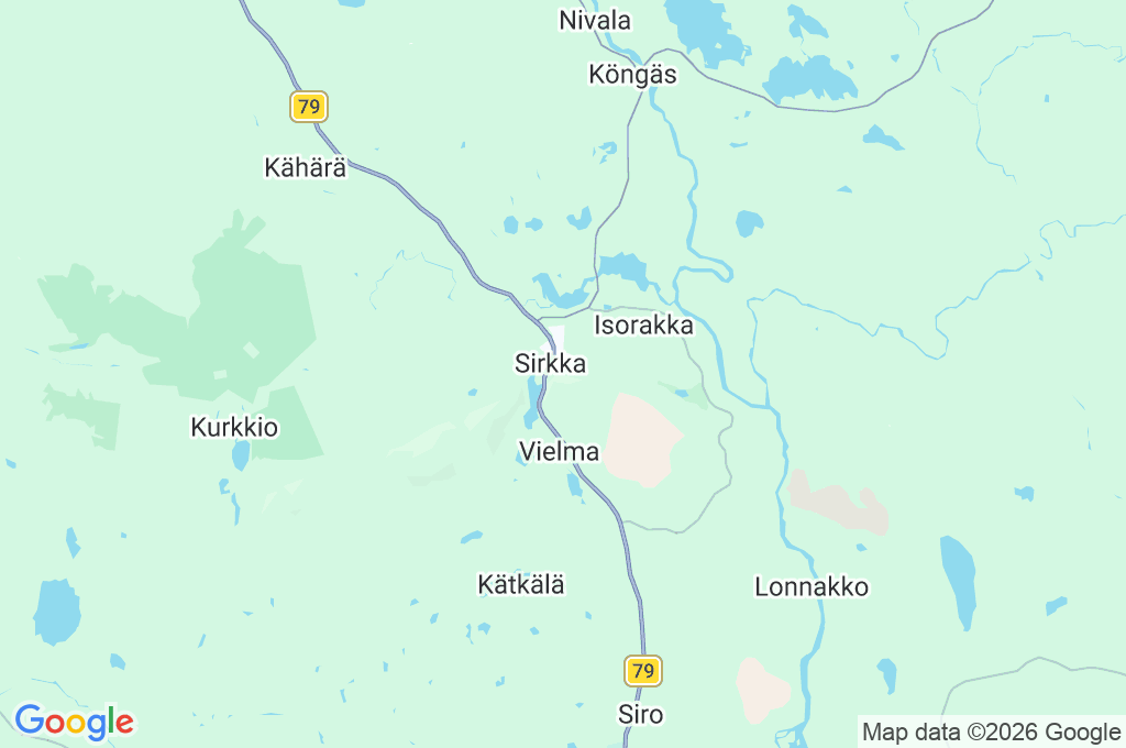 South Point Levi Area Map