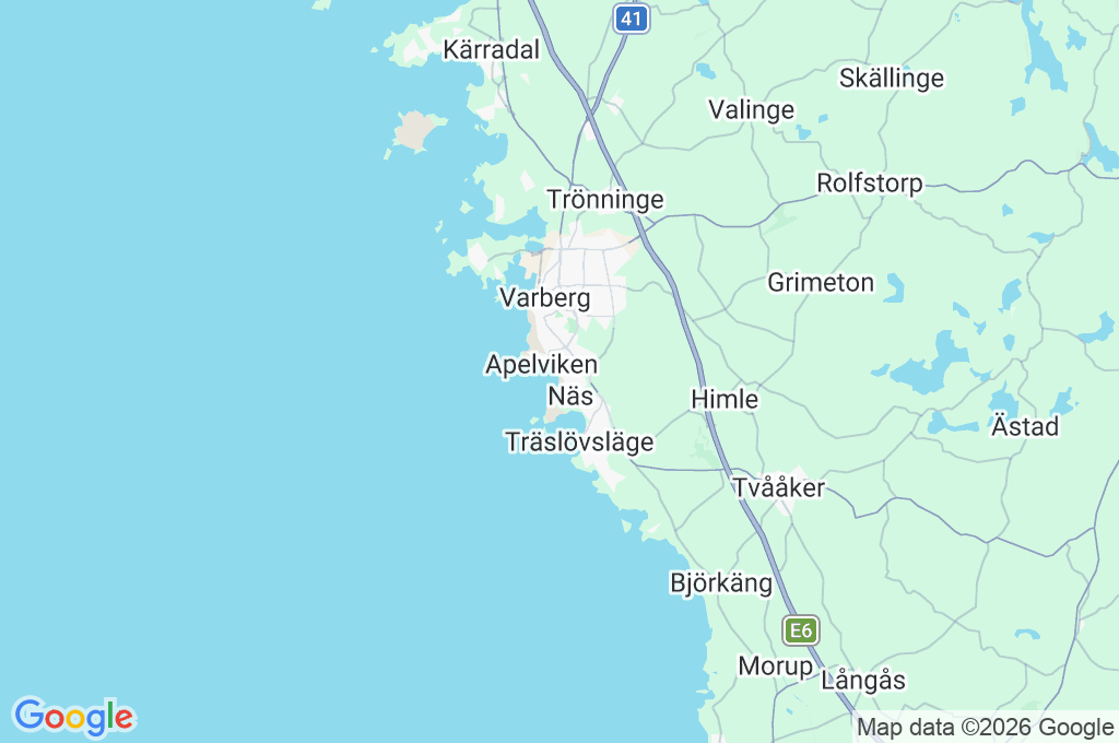 Apelviken Area Map