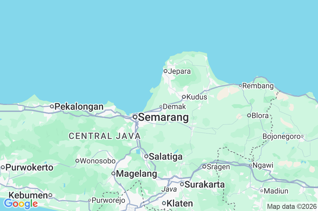 Kebon Gunung Area Map Kebon Gunung Area Map