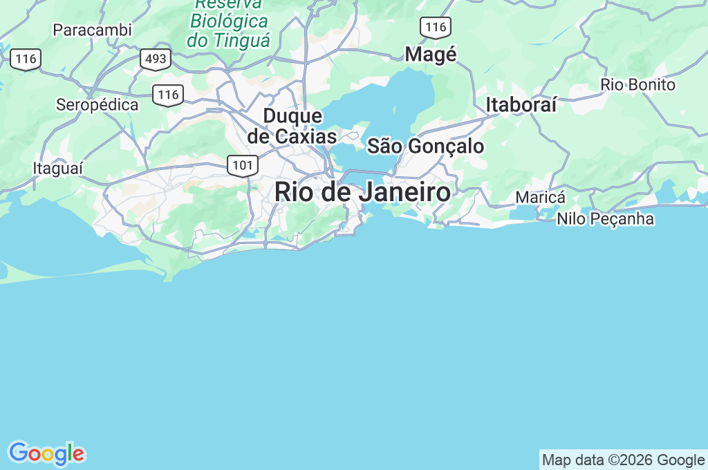 Copacabana Beach Area Map Copacabana Beach Area Map