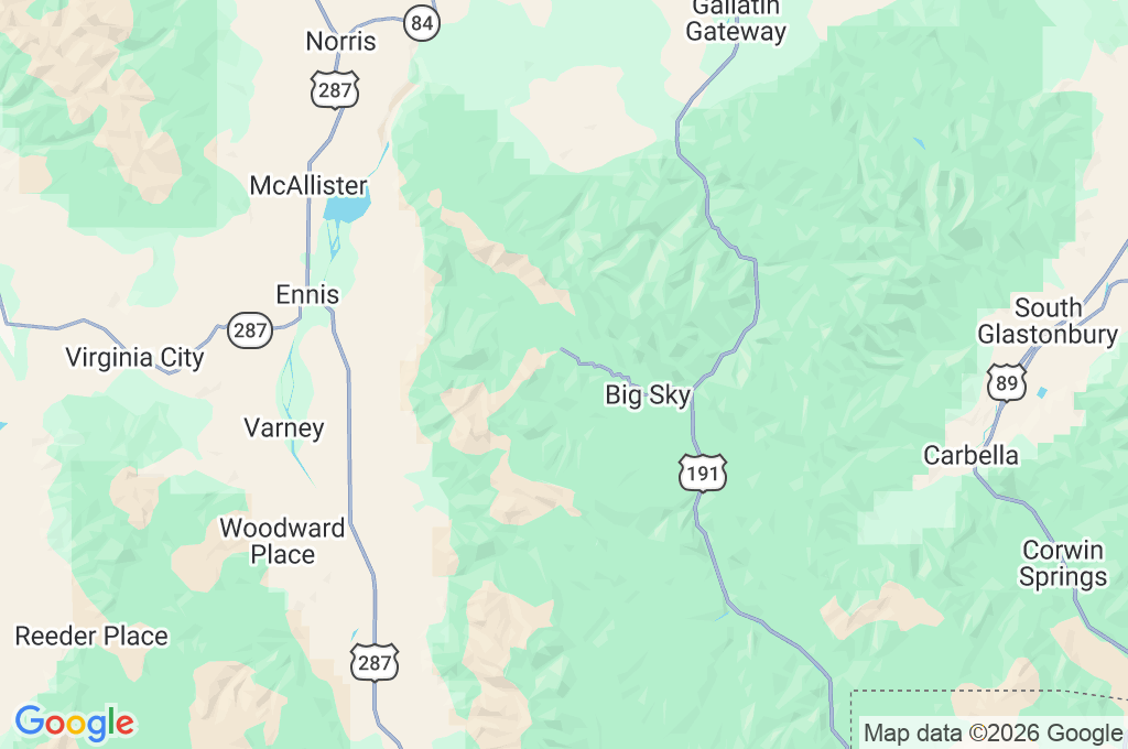 Big Sky Resort Area Map Big Sky Resort Area Map