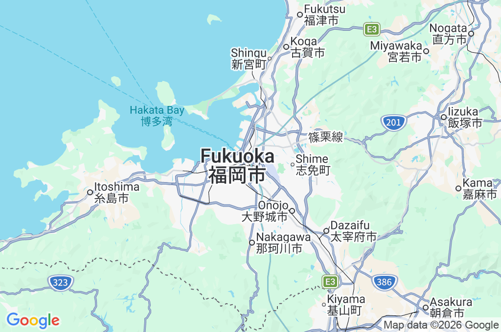 Hakata Station Area Map