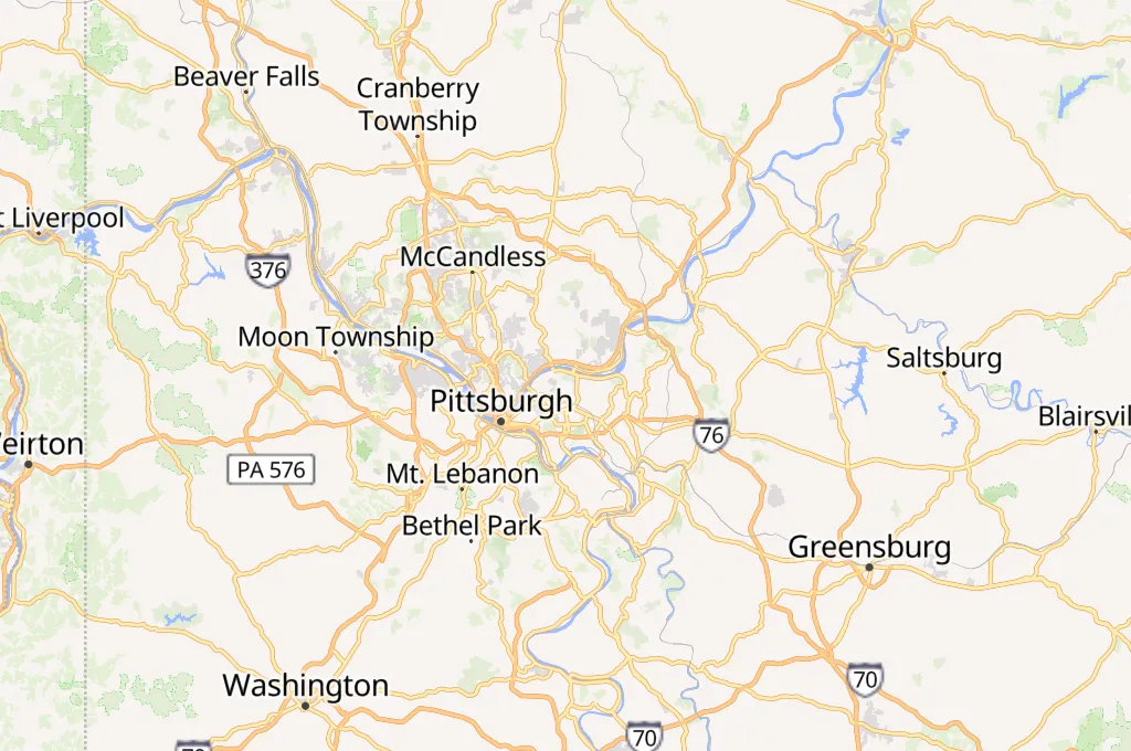 Pittsburgh Zoo & PPG Aquarium Area Map Pittsburgh Zoo & PPG Aquarium Area Map