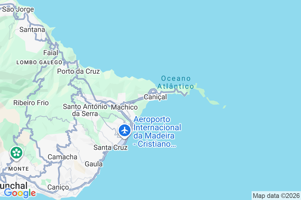 Praia da Ribeira de Natal Area Map Praia da Ribeira de Natal Area Map