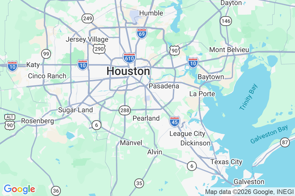 William P. Hobby Airport Area Map William P. Hobby Airport Area Map
