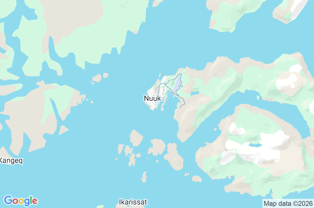 Nuuk Harbour Area Map Nuuk Harbour Area Map