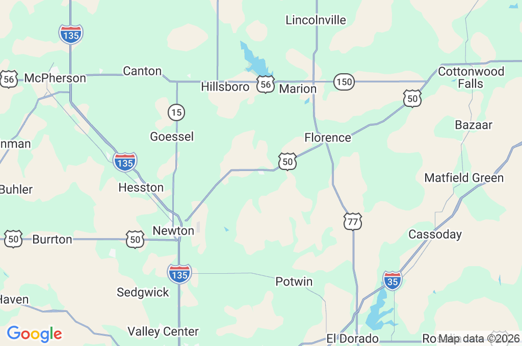 Peabody Area Map