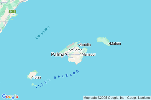 Map of Mallorca