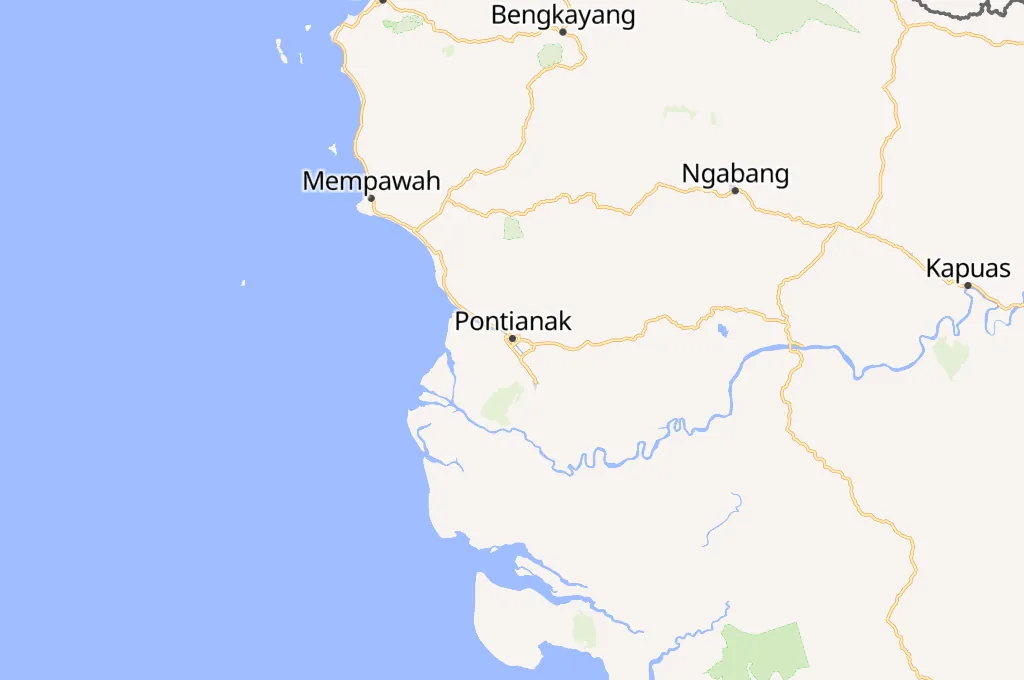 Parit Besar Area Map Parit Besar Area Map