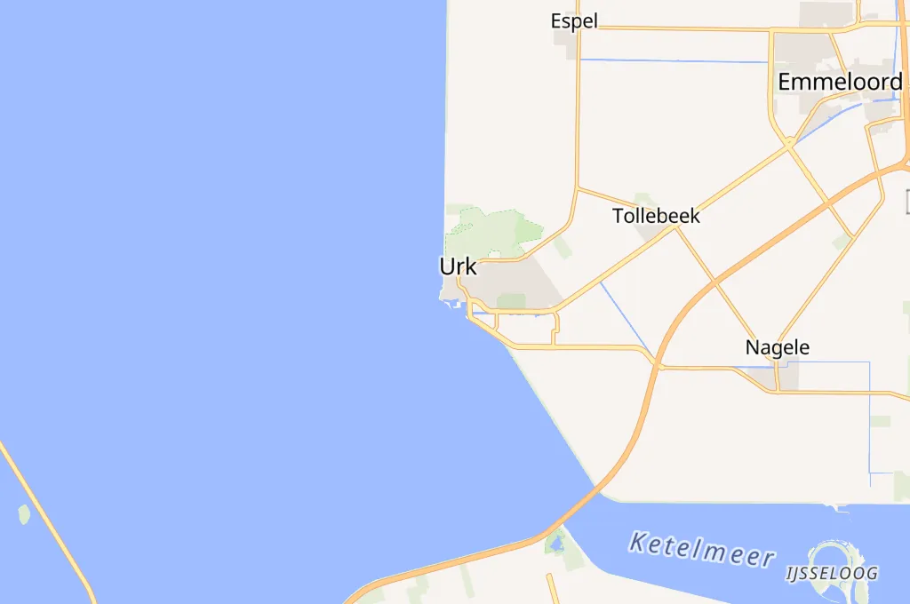 Urk Area Map