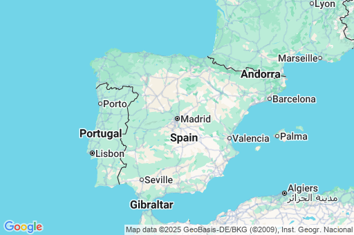 Map of Spain