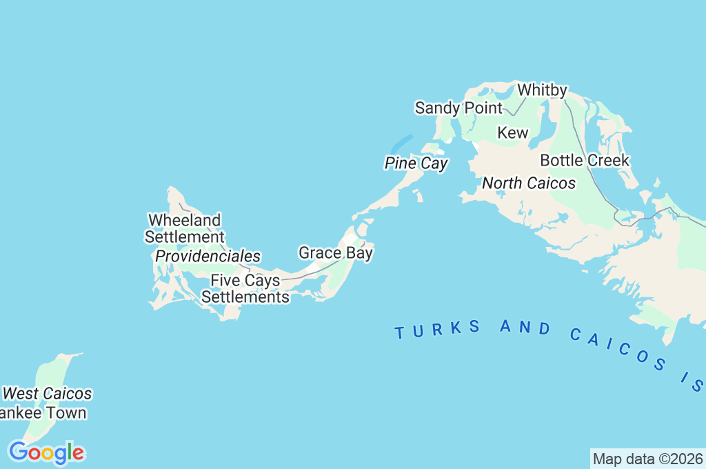 Leeward Area Map