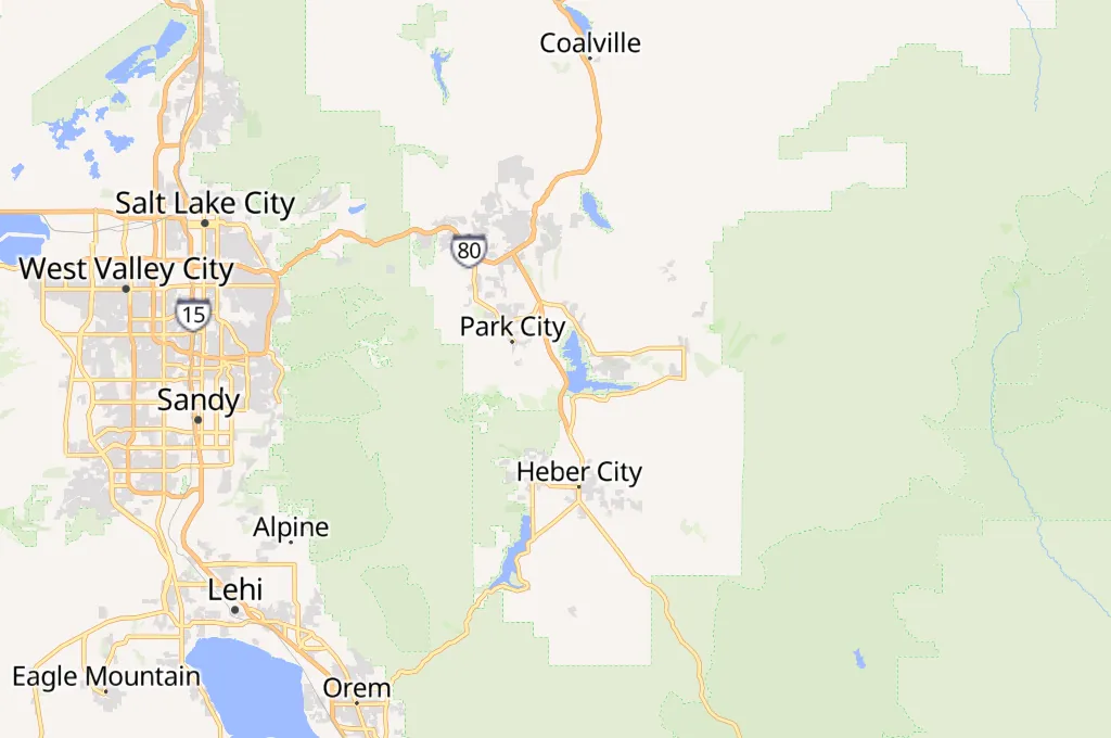 Mayflower Mountain Area Map