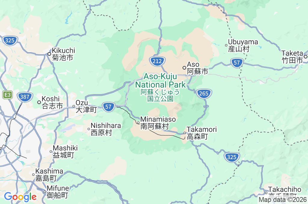 Kusasenri Observatory Area Map Kusasenri Observatory Area Map