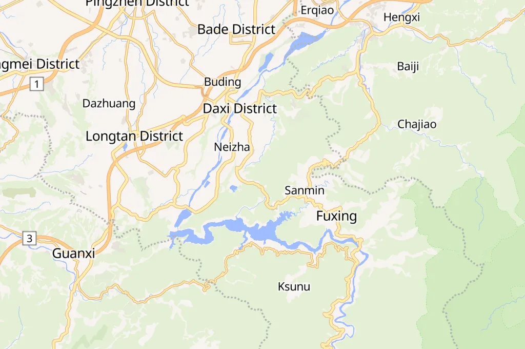 Back Cihu Area Map