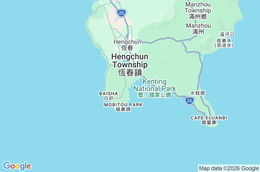 Houbihu Area Map Houbihu Area Map