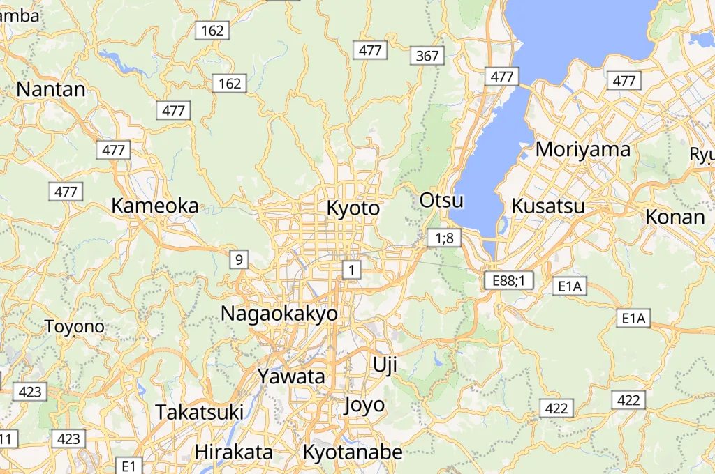 Zenkyo-an Temple Area Map