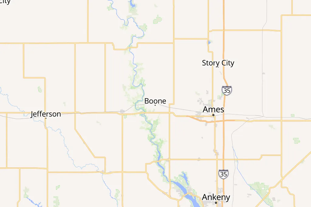 Boone Area Map Boone Area Map
