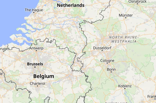 Map of Limburg