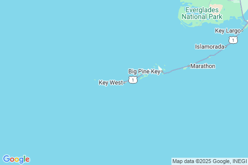 Map of Key West