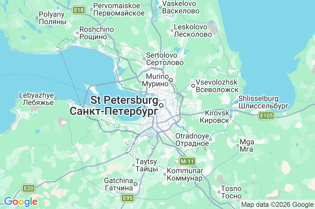Kazan Cathedral Area Map Kazan Cathedral Area Map