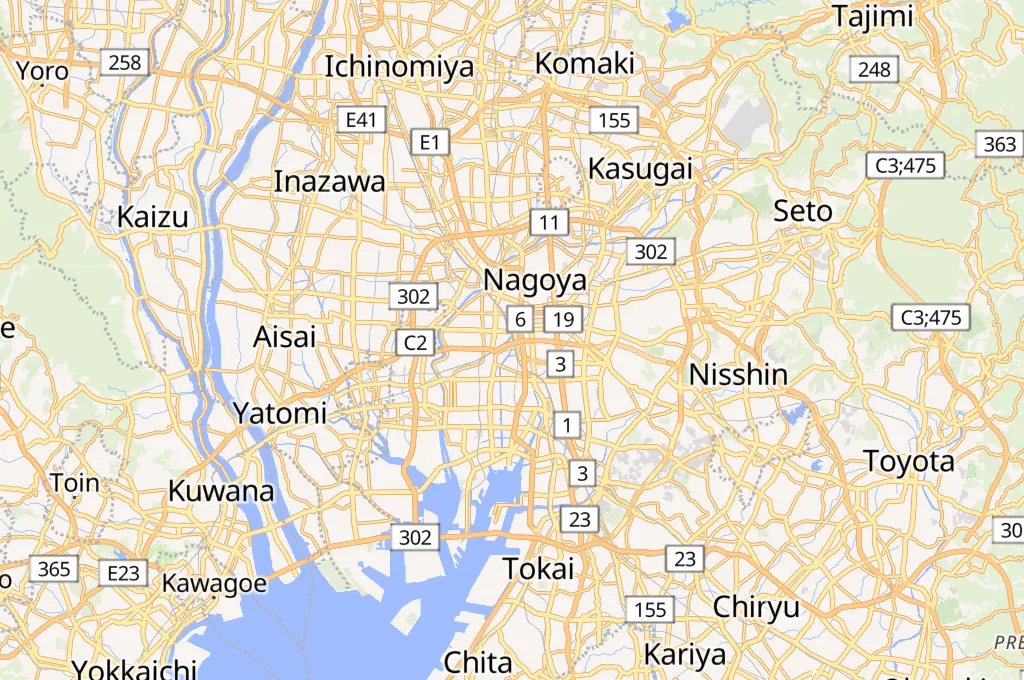 Sasashima Live Area Map