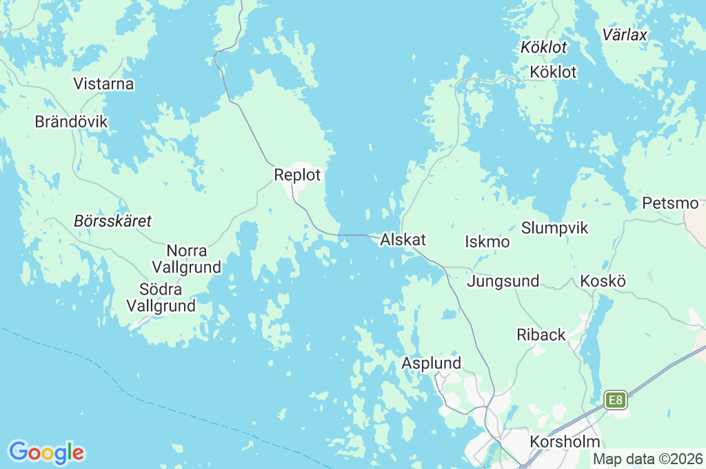 Replot Area Map