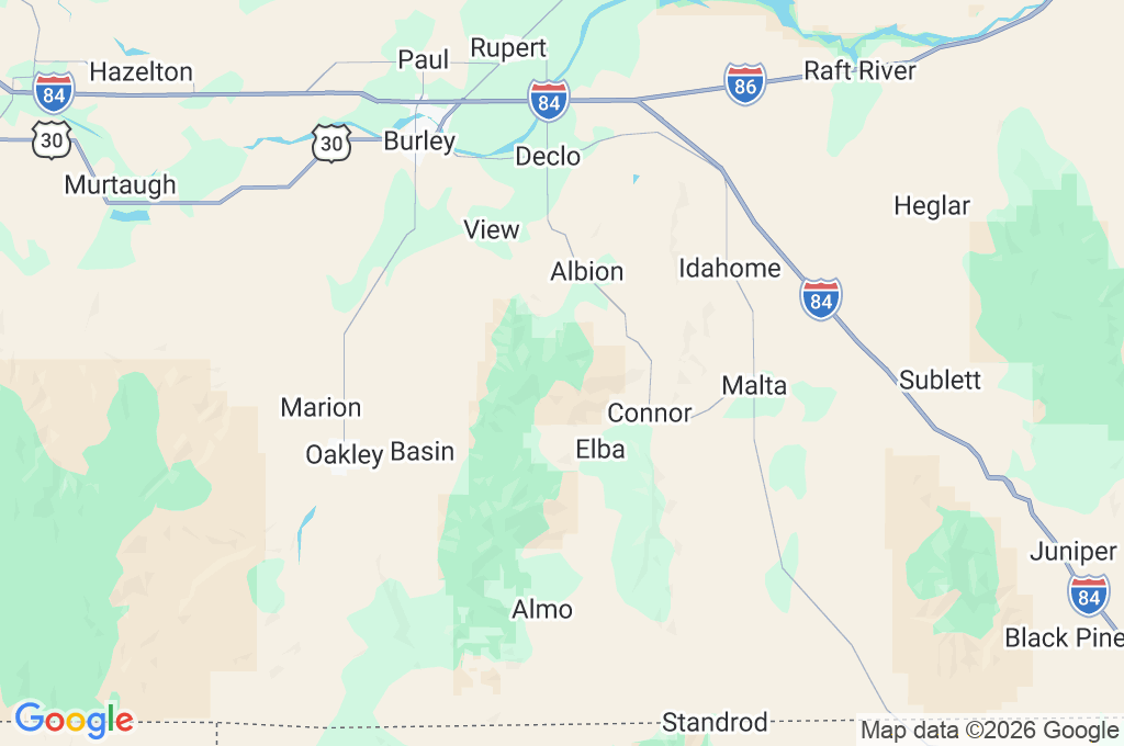 Pomerelle Mountain Resort Area Map