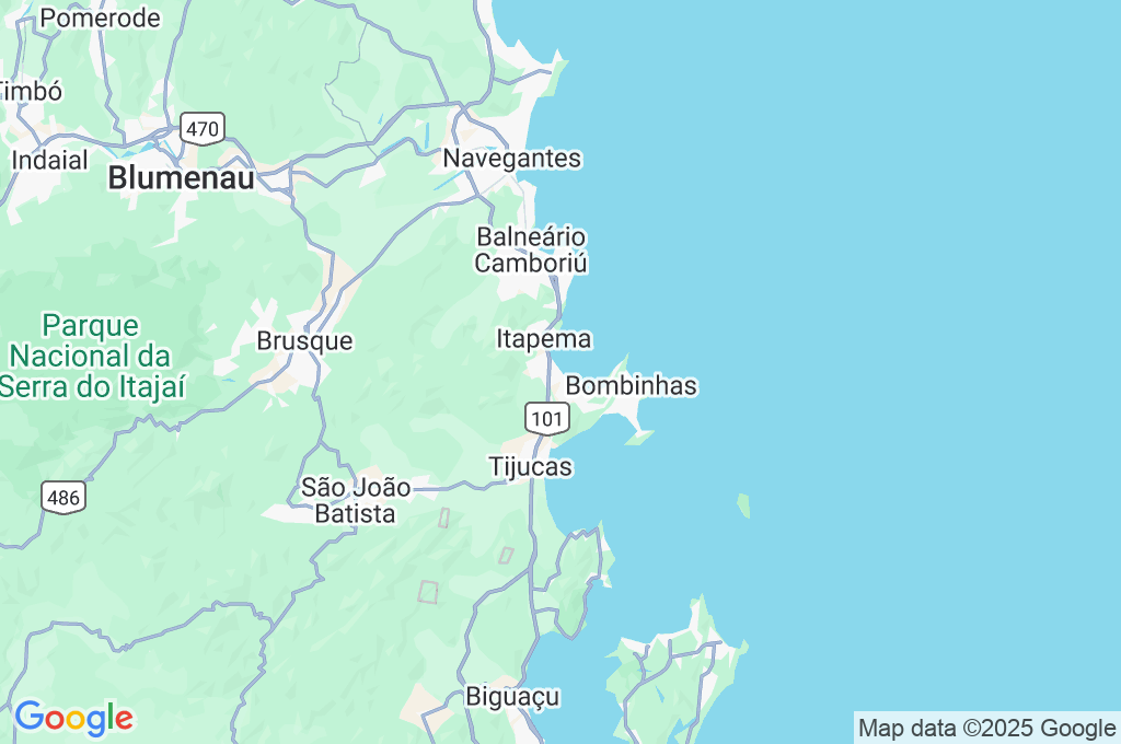 Meia Praia Area Map