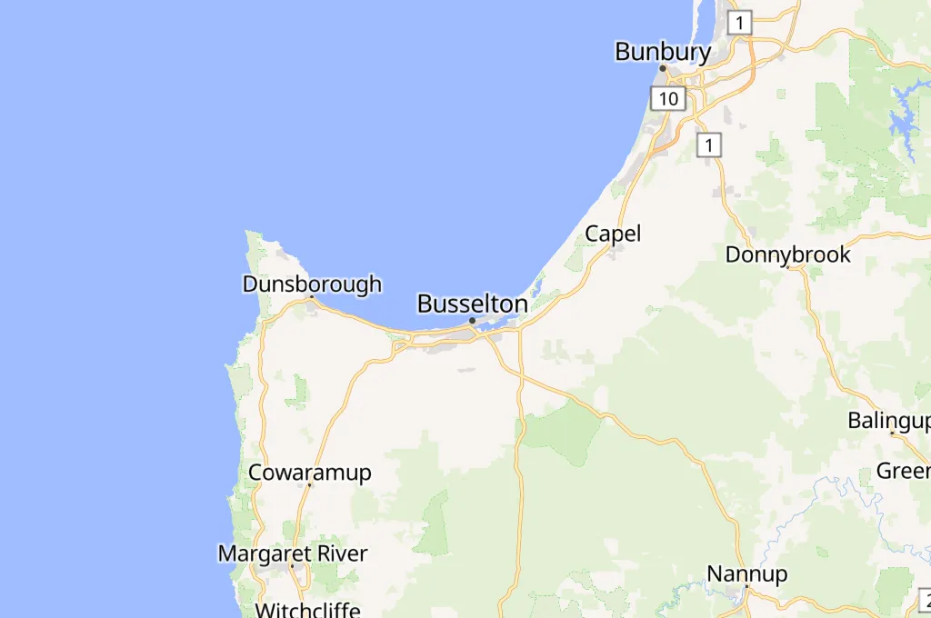 Busselton Jetty Underwater Observatory Area Map
