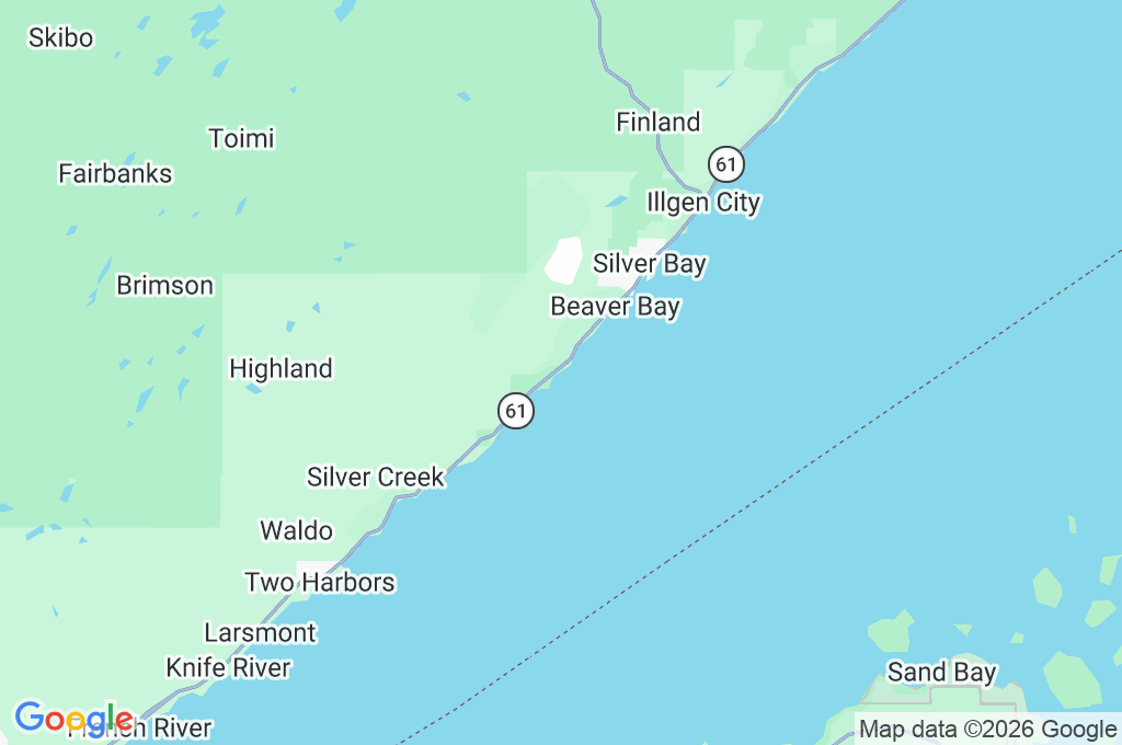 Split Rock Lighthouse Area Map