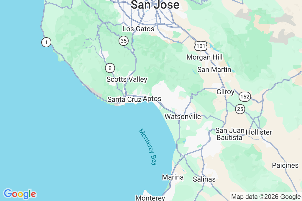 Rio Del Mar Area Map