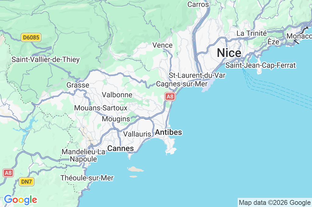 Biot Area Map Biot Area Map